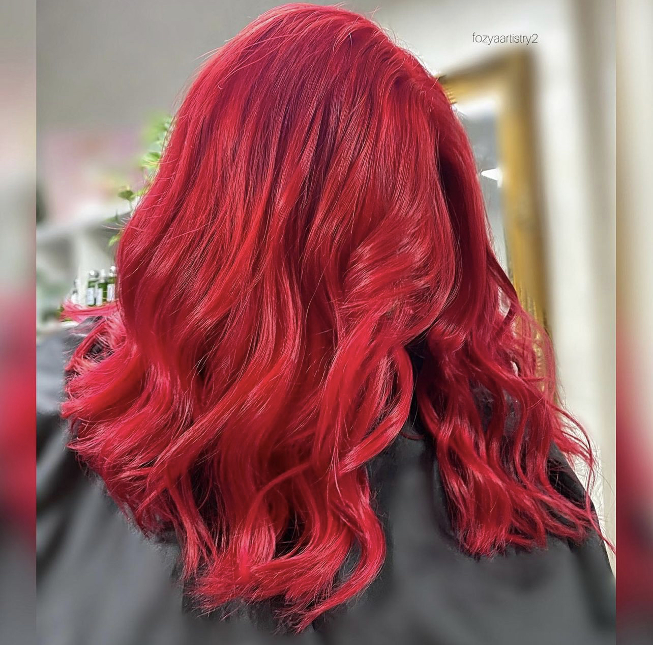 Red hair transformation
