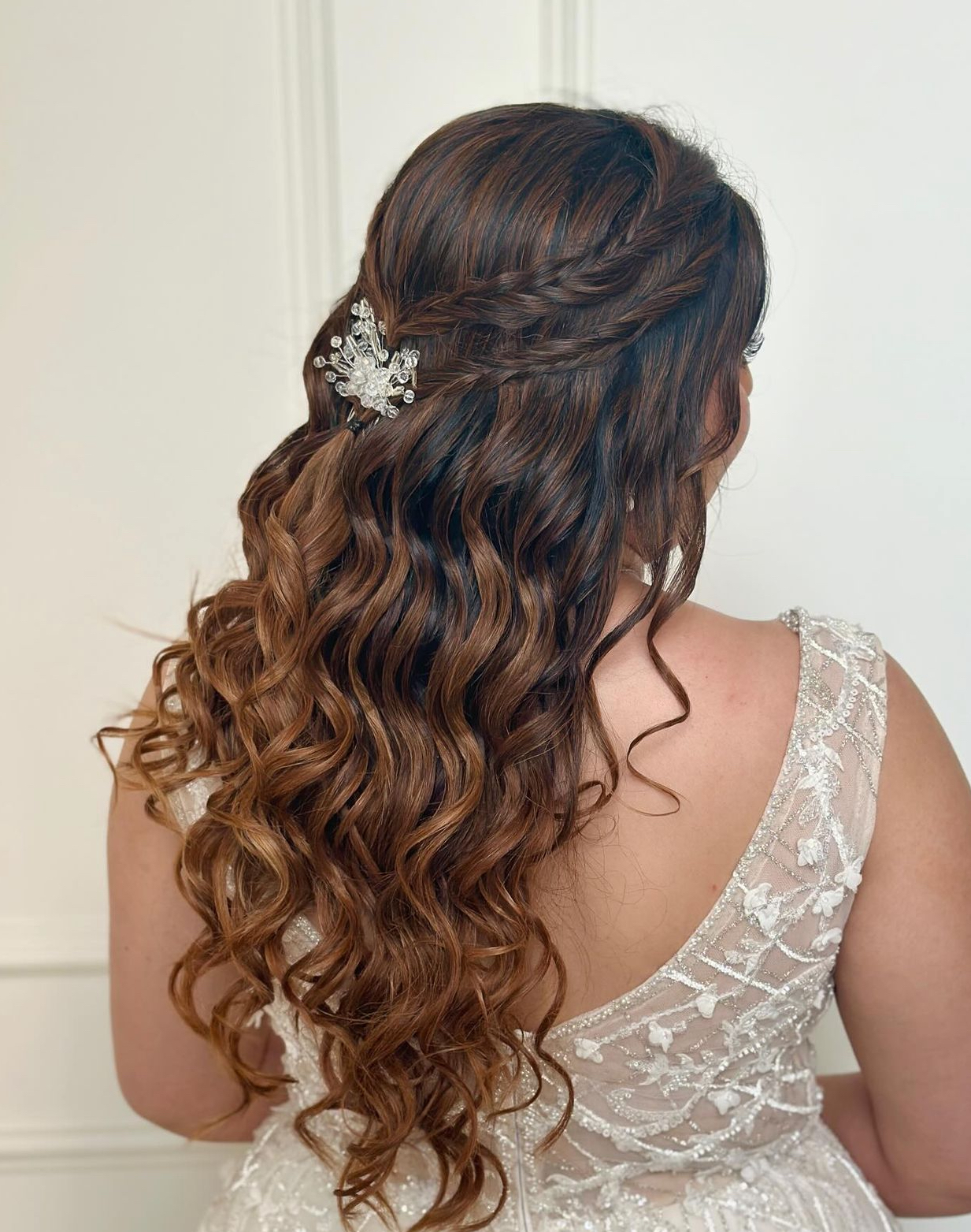 Bridal hair